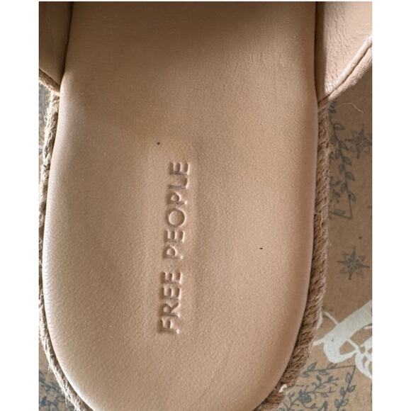 Free People Santorini Espadrille  Womens Size 9.5 New in Box soft leather - Picture 3 of 8